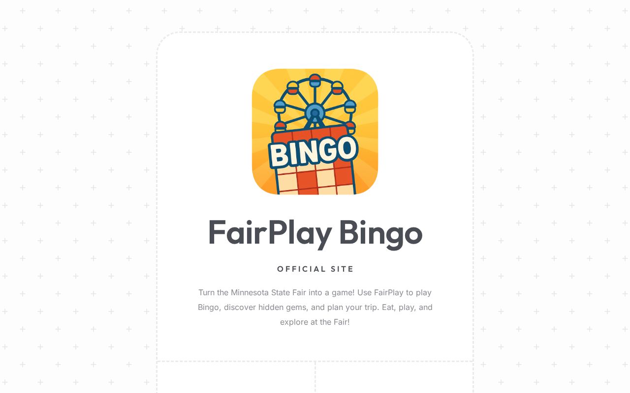 Official site for FairPay Bingo